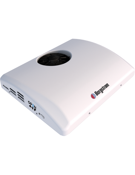 Aria Condizionata OpenAir Compact 12V installato nel soffitto camper, efficienza e freschezza durante il vostro viaggio.