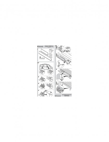 Adaptateur d'auvent Dometic pour VW t5 Multivan