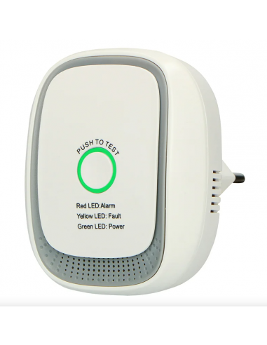 Detector de gas natural/metano Plug&Play