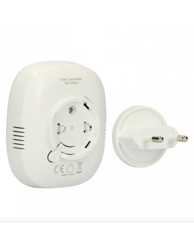 Detector de gas natural/metano Plug&Play