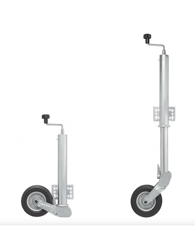 Ruota pieghevole 48mm con pneumatico solido 200x60m m