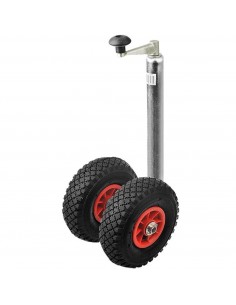 Roda jóquei dupla 48mm