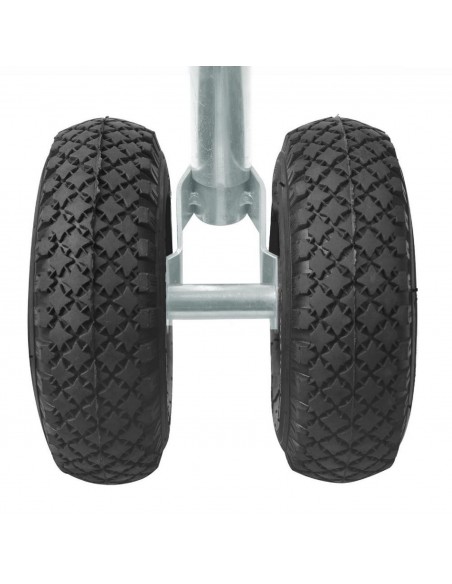 Doppia Ruota Jockey 48mm per stabilità in Caravans 日本語