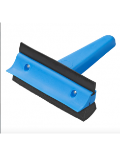 Limpiacristales y raqueta hielo de 13,5 cm con esponja 3 en 1