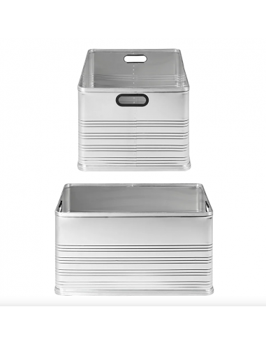 Caja de transporte de aluminio 120l  PED 51889