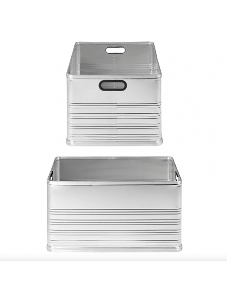 Caja de transporte de aluminio 120l  PED 51889