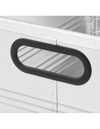 Caja de transporte de aluminio 120l  PED 51889