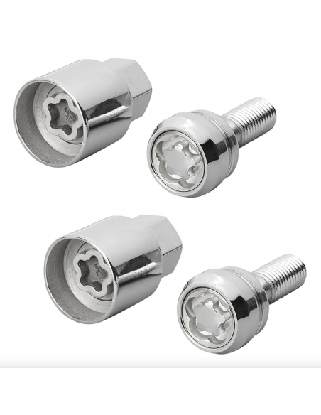 Confezione da 2 bulloni 2 pezzi viti anti-rosso per caravan