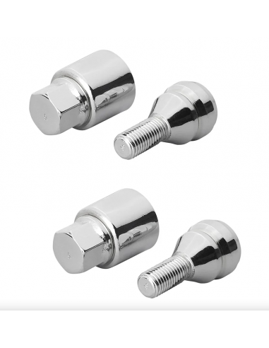 Pack de 2 pernos tornillos antirrobo de 2 piezas para caravana