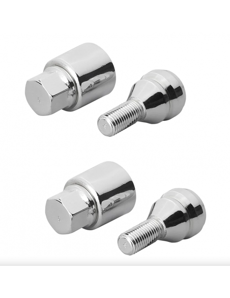 Confezione da 2 bulloni 2 pezzi viti anti-rosso per caravan