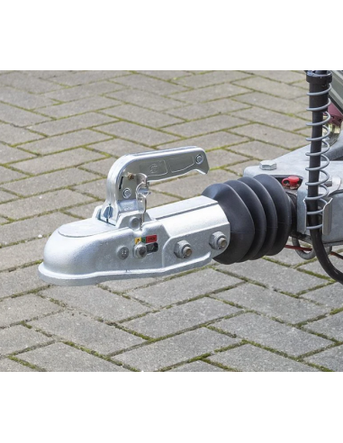 Cerradura con llave para enganche de remolque