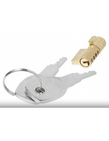 Cerradura con llave para enganche de remolque