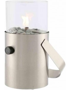 Farolillo de Gas Elegante Cosiscoop EDITION SILVER SS para Ambientes Exteriores