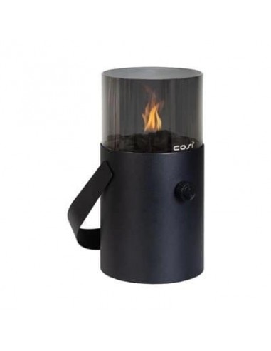 Farolillo de Gas BLACK SMOKED Cosiscoop para Exteriores | Vidacampista