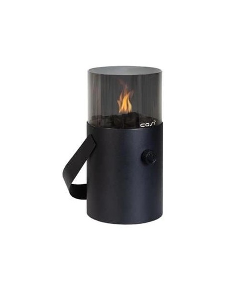 Farolillo de Gas BLACK SMOKED Cosiscoop para Exteriores | Vidacampista