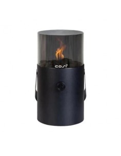 Farolillo de Gas BLACK SMOKED Cosiscoop para Exteriores | Vidacampista