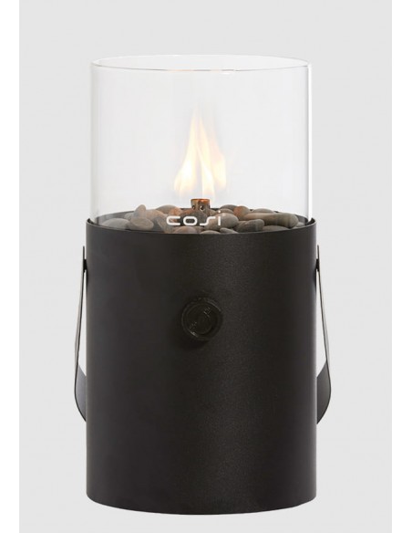 Farolillo a Gas Cosiscoop Black para Ambientes Exteriores | Vidacampista