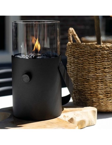Farolillo a Gas Cosiscoop Black para Ambientes Exteriores | Vidacampista