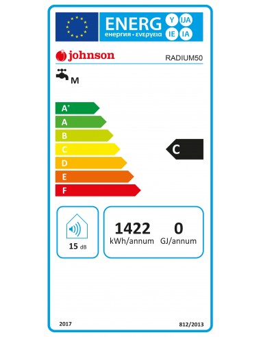 Termoelettrico Johnson 50 litri
