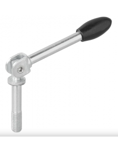 Maniglia per tramoggia ruota jockey 48mm