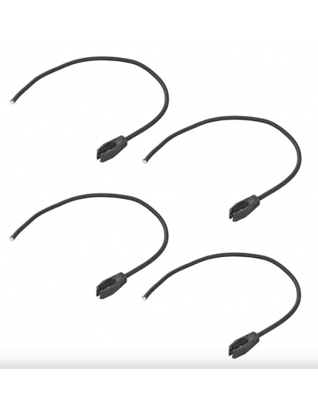 Cavo di presa elastico regolabile, 50 cm x4 unità
