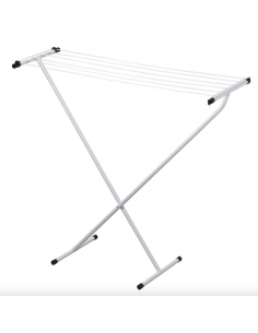 Tendedero plegable de rejilla con 6 alambres.