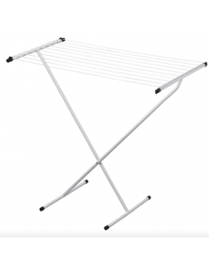 Tendedero plegable de rejilla con 10 alambres