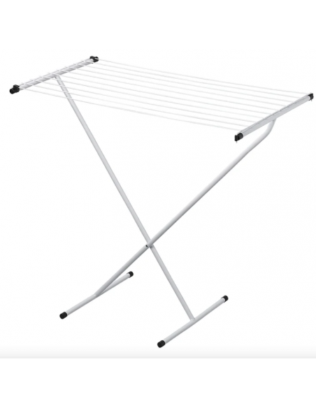 Tendedero plegable de rejilla con 10 alambres