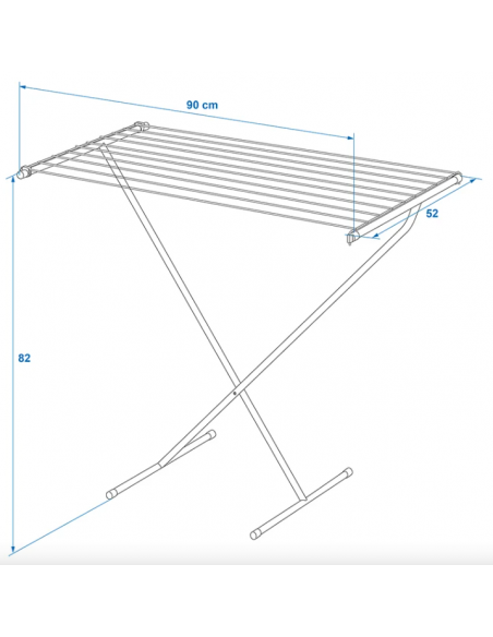 Nastro pieghevole con 10 fili