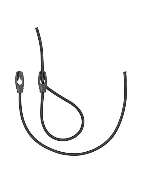 Cordón de sujeción elástico ajustable, 50 cm x4 unidades