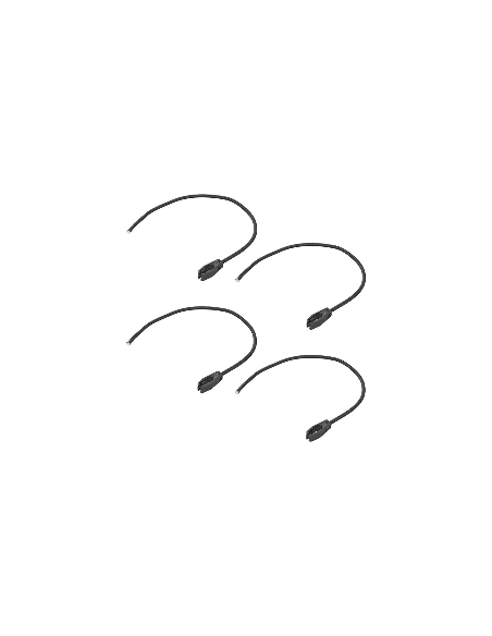 Cordón de sujeción elástico ajustable 100cm x4 unidades