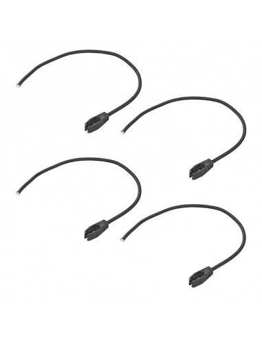 Cavo di presa elastico regolabile 100cm x4 unità