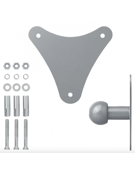 Soporte de pared para portabicicletas de bola