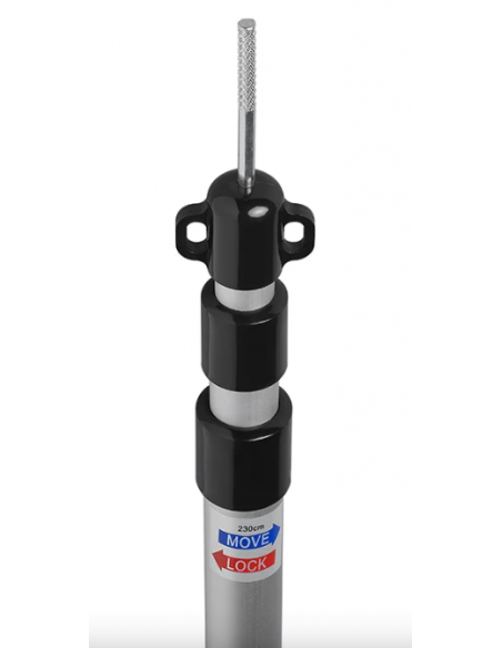 Matil Extensible post di 93-230 cm confezione 2 pezzi