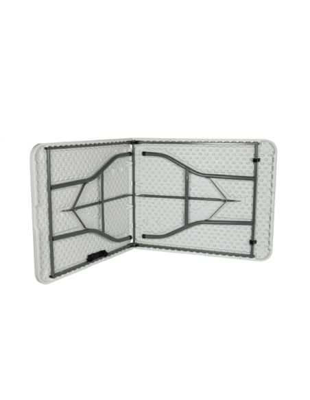 Tavolo pieghevole in resina 180 x 70 x 74 cm bianco Tavolo pieghevole in resina 180 x 70 x 74 cm bianco