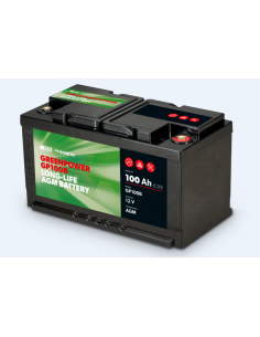Batteria aggiuntiva Premium NDS di AGM 100A Green Power