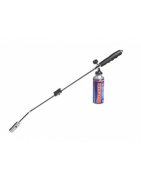 Soplete de gas largo con boquilla ancha Butsir + 4 cartuchos Soplete de gas largo con boquilla ancha Butsir + 4 cartuchos