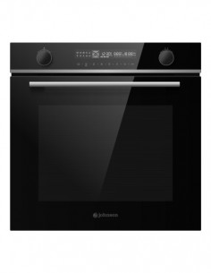 Horno 11 funciones pirolítico AirFry Cristal Negro Johnson