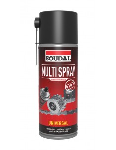 Aceite lubricante aflojatodo universal Soudal multi spray
