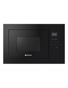Microondas integrable con Grill 28 litros Negro Johnson