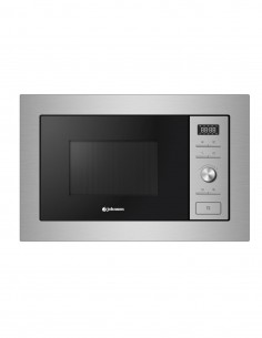 Microondas integrable con Grill 28 litros Inox Johnson