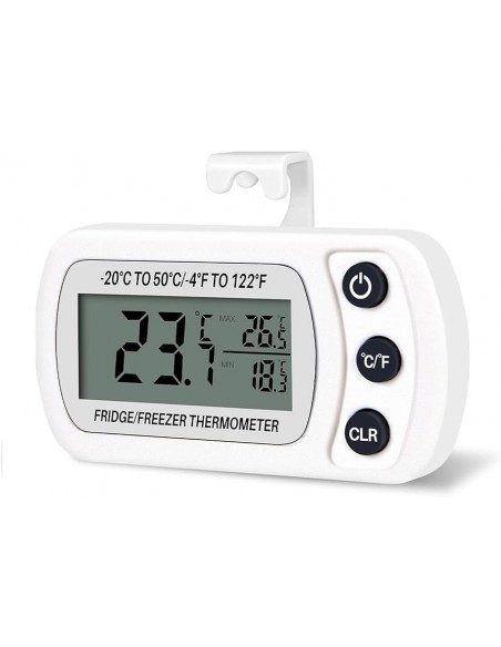 Termómetro digital con gancho para frigorífico