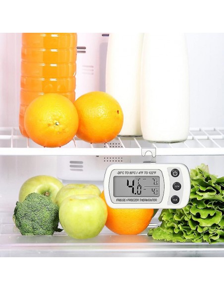 Termómetro digital con gancho para frigorífico