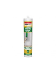 Sellador acrílico SOUDAL para grietas interior y exterior 290ml