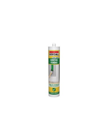 Sellador acrílico SOUDAL para grietas interior y exterior 290ml