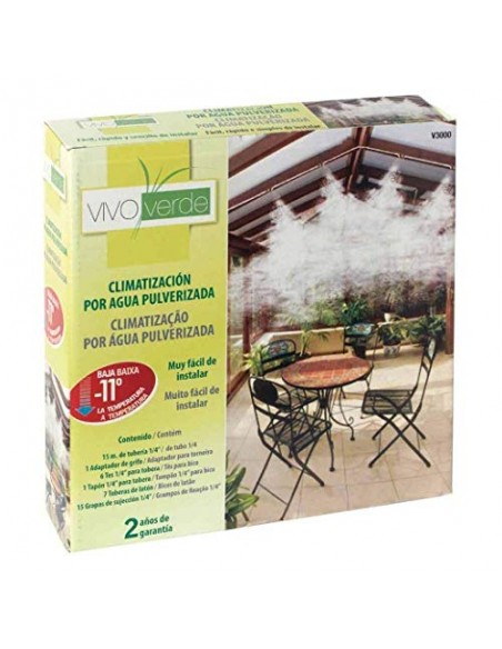 Kit climatización por agua pulverizada