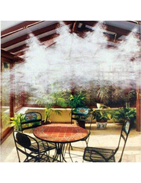 Kit nebulizzatore per ambienti di raffreddamento con acqua spruzzata