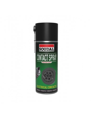 Spray limpiador de contactos eléctricos Soudal 400 ml