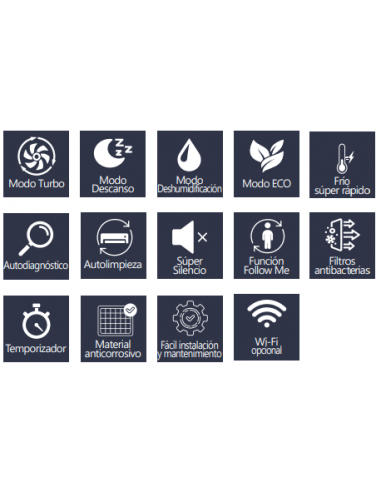 Aria condizionata A++ parete Johnson K2-35K Serie