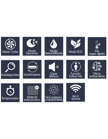 Split pared A++ Serie K2-52K Johnson